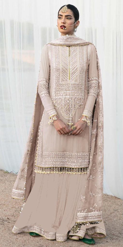 Embroidered Salwar Suit Material